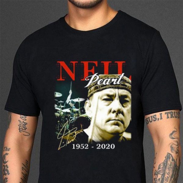 Original Neil Peart 1952-2020 Signature shirt