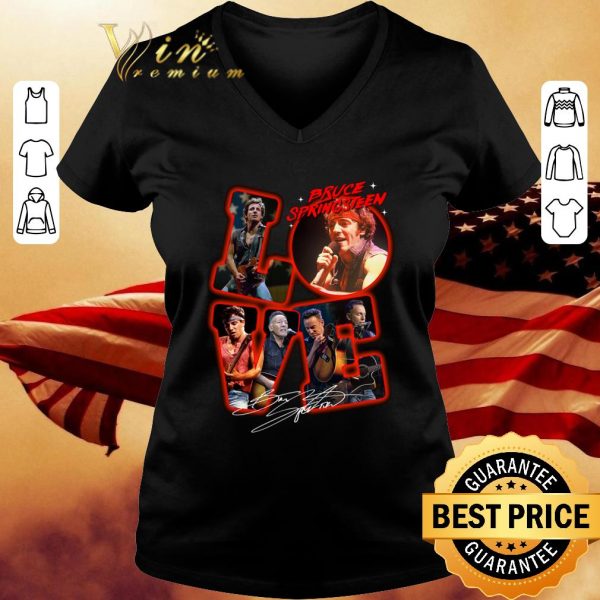 Hot Love Bruce Springsteen Signature shirt