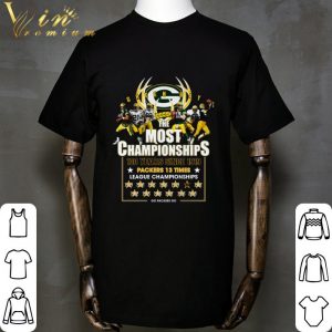 Green Bay Packers The Most Championships 100 Years Since 1919 13 Times League Championships shirt 1