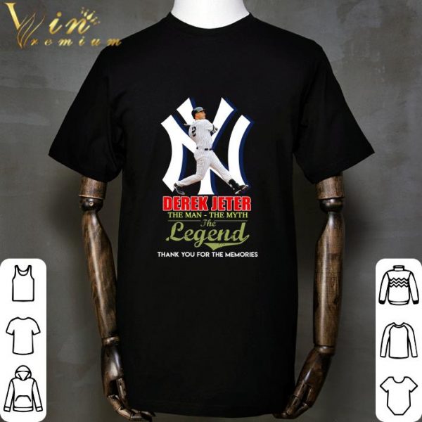 New York Yankees Derek Jeter The Man The Myth The Legend shirt
