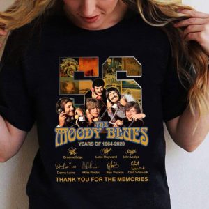 Best Justin Hayward The Moody Blues 56 Years Of 1964-2020 Signatures shirt 1