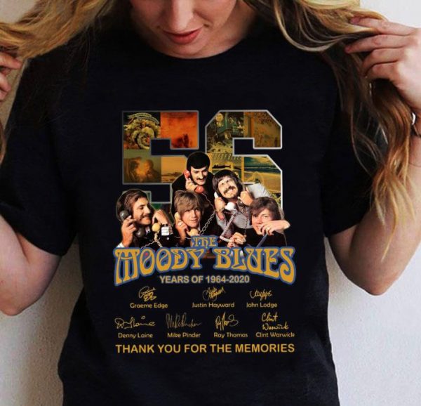 Best Justin Hayward The Moody Blues 56 Years Of 1964-2020 Signatures shirt