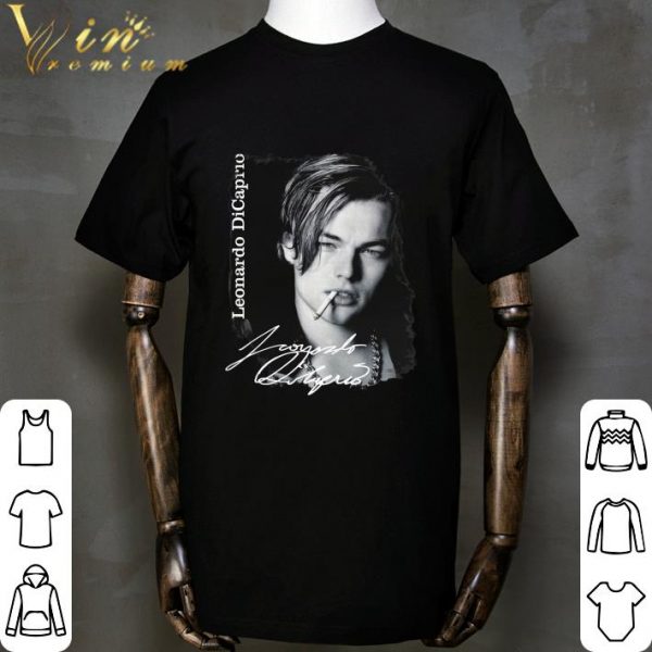 American Actor Leonardo DiCaprio Signature shirt