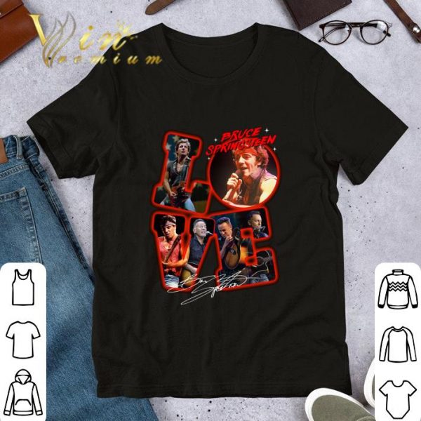 Hot Love Bruce Springsteen Signature shirt