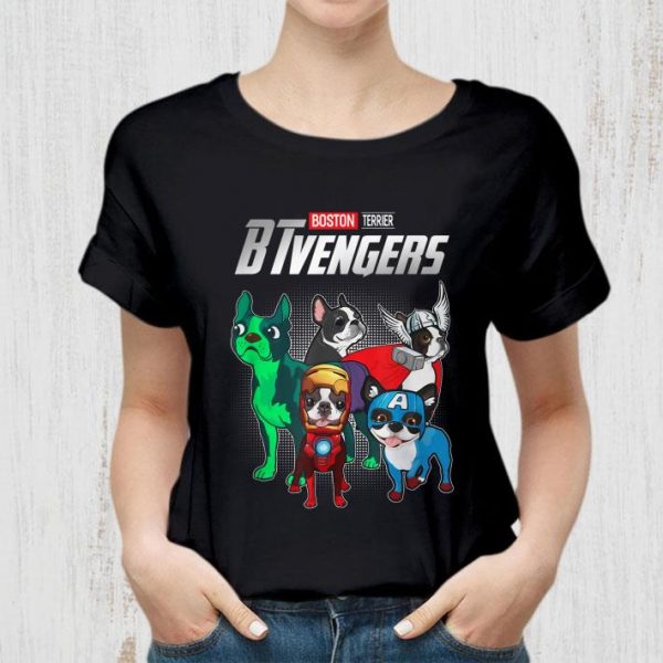 Original BTvengers Funny Boston Terrier Dog Lover shirt