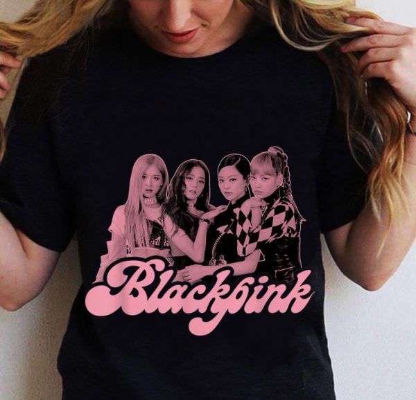 BLACKPINK Official Pink Photo shirt