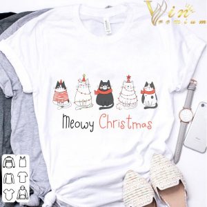 Meowy Christmas Cats shirt 2