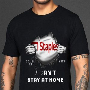 Original Staples Covid-19 2020 Stay At Home shirt 2