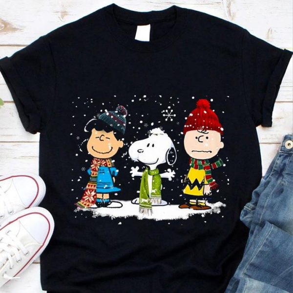 Premium Peanuts Snoopy Charlie Brown Lucy van Pelt Christmas shirt