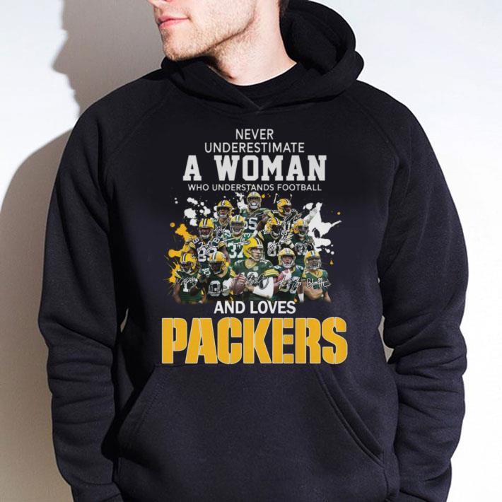 Best Never Underestimate A Woman Who Understands Green Bay Packers Signatures shirt 79342cab best never underestimate a woman who understands green bay packers signatures shirt 4 - Best Never Underestimate A Woman Who Understands Green Bay Packers Signatures shirt