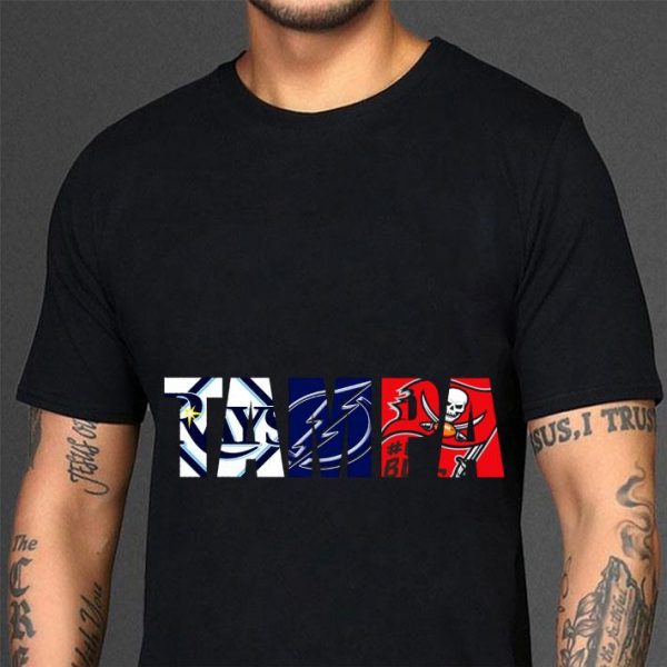 Hot American Sports Tampa Bay Rays Tampa Bay Lightning Tampa Bay Buccaneers shirt