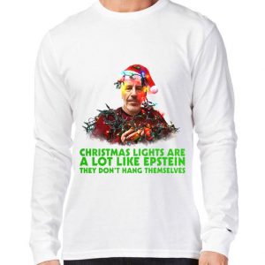 Awesome Jeffrey Epstein Christmas Lights Are A Lot Like Epstein shirt 2
