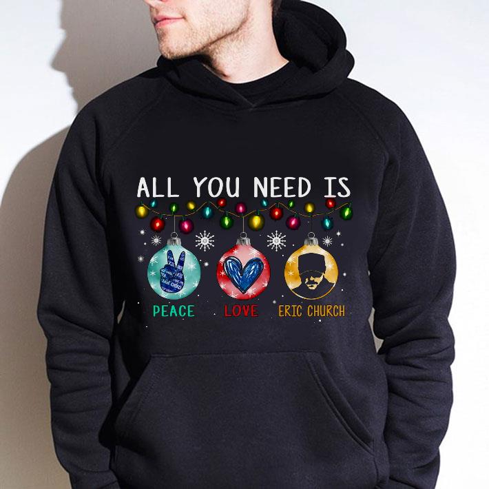 8173a265 hot all you need is peace love eric church light christmas 2020 shirt 4 - Hot All You Need Is Peace Love Eric Church Light Christmas 2020 shirt