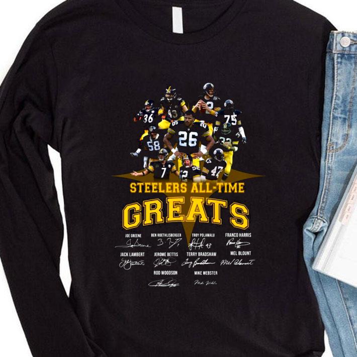 Official Steelers All Time Greats Signatures Thank You For The Memories shirt 824de202 official steelers all time greats signatures thank you for the memories shirt 4 - Official Steelers All Time Greats Signatures Thank You For The Memories shirt