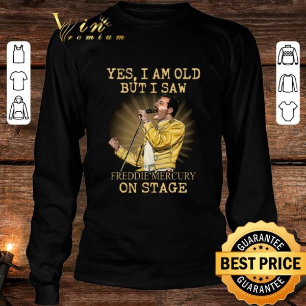 Yes i am old but i saw Freddie Mercury on stage shirt