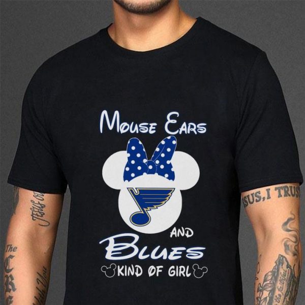 Hot Minnie mouse and St. Louis Blues kind of girl shirt