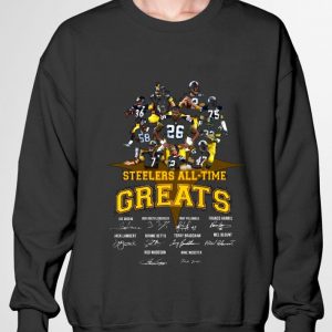 Official Steelers All Time Greats Signatures Thank You For The Memories shirt 2