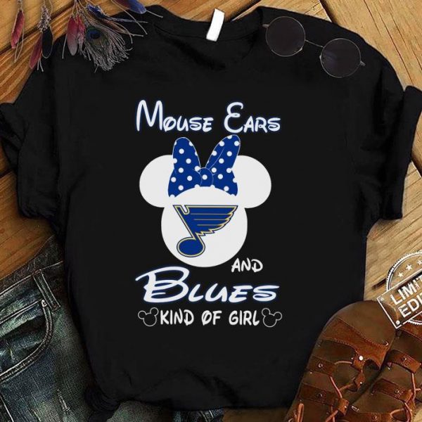 Hot Minnie mouse and St. Louis Blues kind of girl shirt