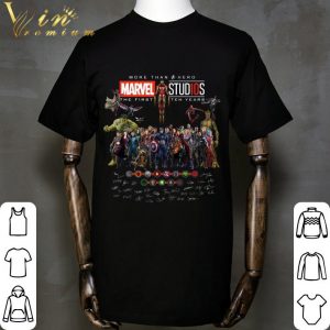 Avengers More Than Hero Marvel Stud10s The First Ten Years Signatures shirt 1