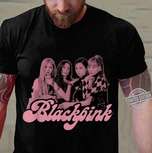 BLACKPINK Official Pink Photo shirt