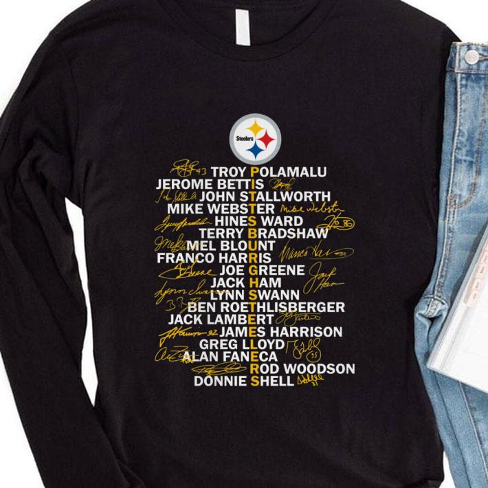 Official Pittsburgh Steelers Signatures Troy Polamalu Jerome Bettis shirt 9744c88e official pittsburgh steelers signatures troy polamalu jerome bettis shirt 4 - Official Pittsburgh Steelers Signatures Troy Polamalu Jerome Bettis shirt