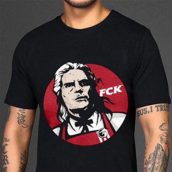 Hot The Witcher Geralt of Rivia FCK KFC shirt