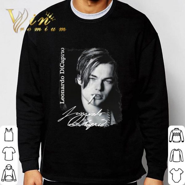 American Actor Leonardo DiCaprio Signature shirt