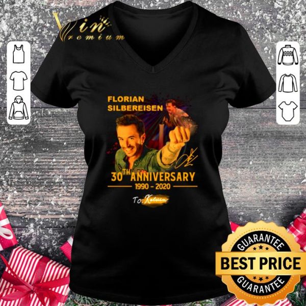 Awesome Florian Silbereisen 30th Anniversary 1990-2020 Signatures shirt