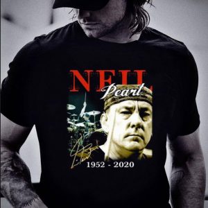 Original Neil Peart 1952-2020 Signature shirt 1
