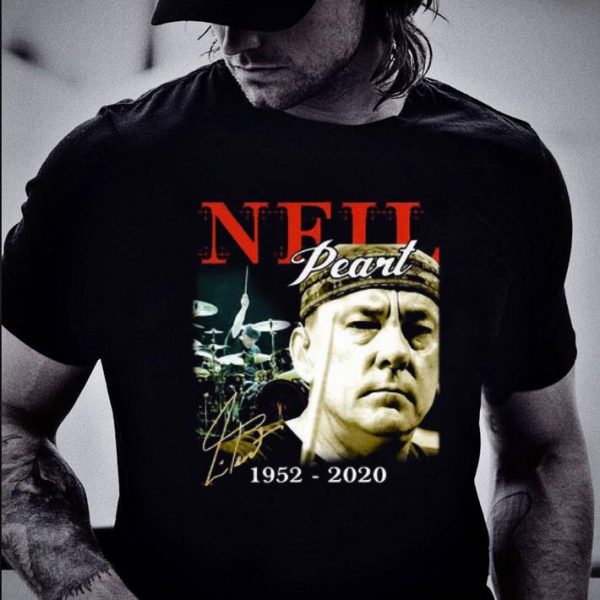 Original Neil Peart 1952-2020 Signature shirt
