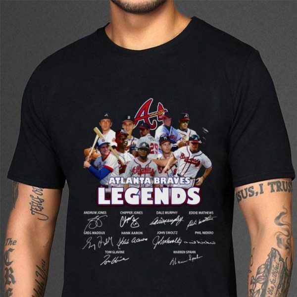 Premium Atlanta Braves Legends Signatures Andruw Jones Chipper Jones shirt