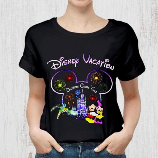 Mickey and Minnie Mouse Disney Vacation Dreams Come True shirt