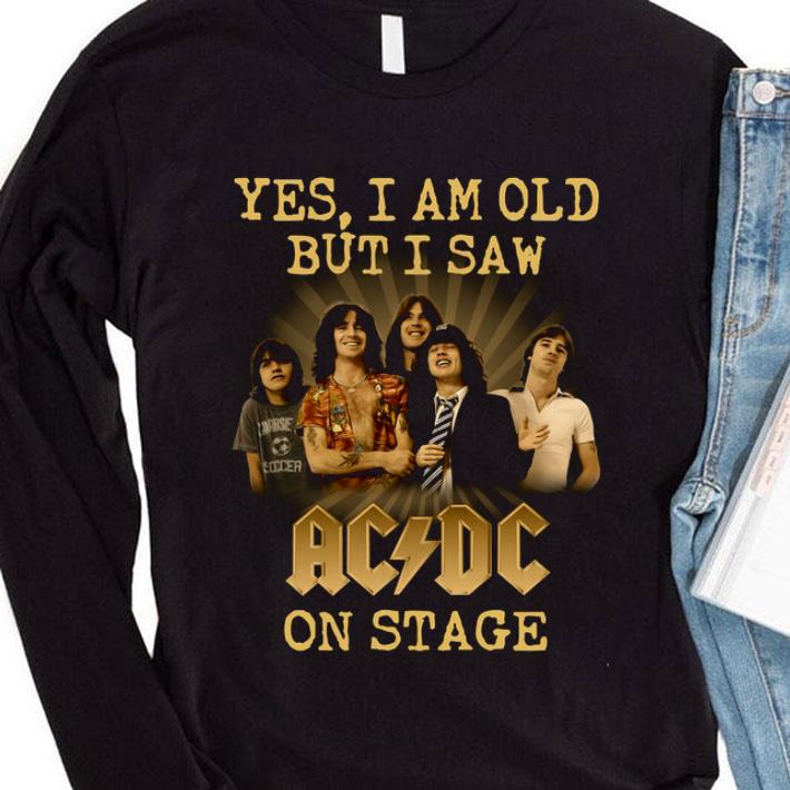 b329c40f premium acdc band yes i am old but i saw acdc on stage shirt 4 - Premium ACDC band Yes I am old but I saw ACDC on stage shirt