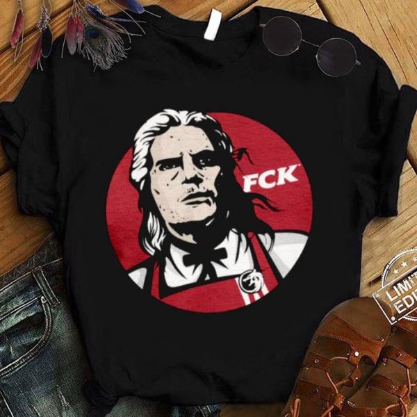 Hot The Witcher Geralt of Rivia FCK KFC shirt