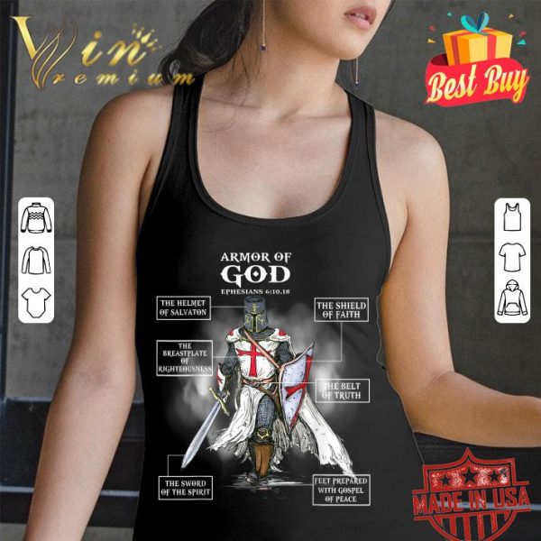 Premium Armor Of God Ephesians Bible Verse Great Religious Christian shirt