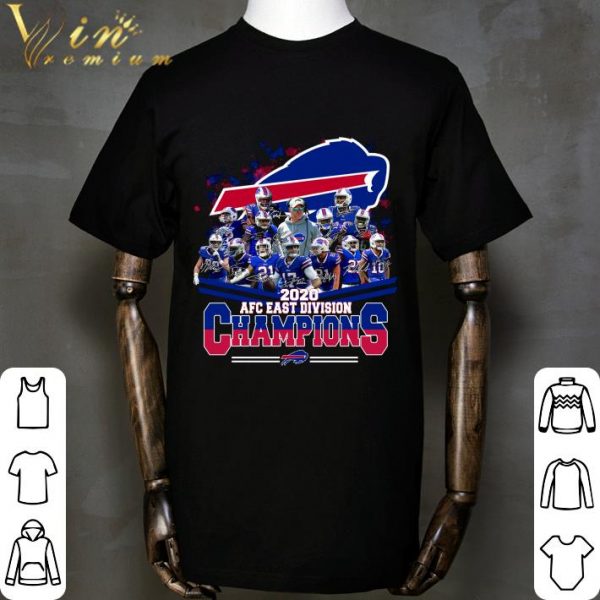 NFL Team Buffalo Bills 2020 AFC East Division Champions shirt