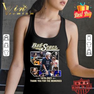 Hot Bob Seger 51 Years 1970-2021 Signature Thank You Memories shirt 2