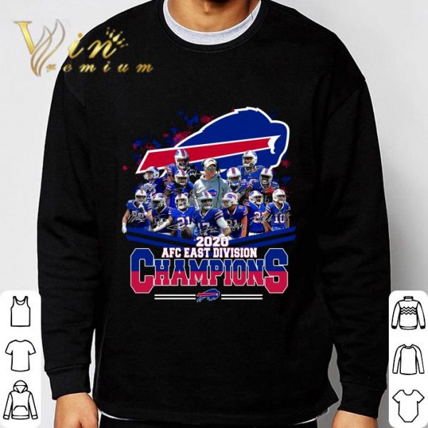 NFL Team Buffalo Bills 2020 AFC East Division Champions shirt