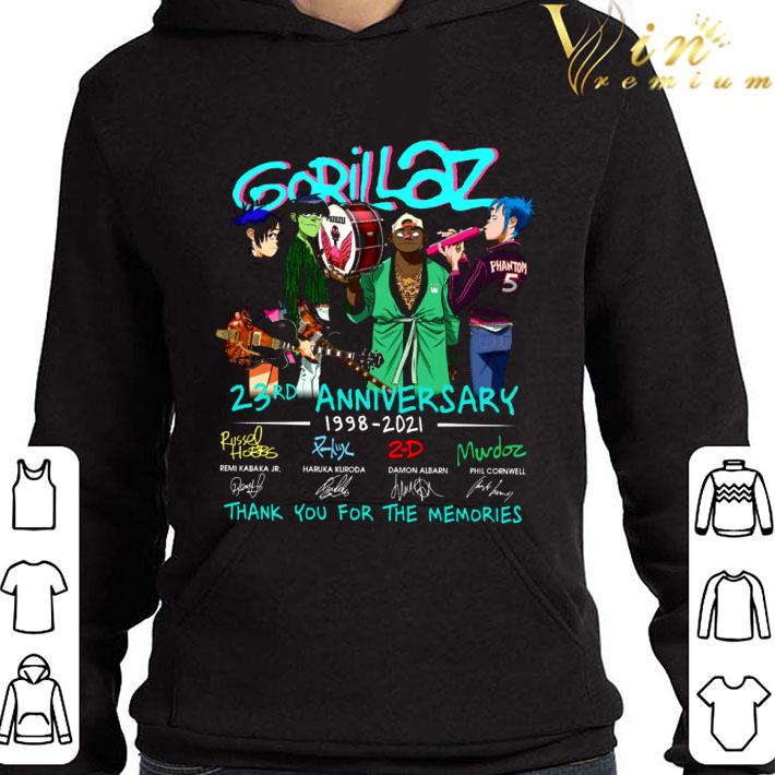 Gorillaz 23rd Anniversary 1998-2021 Signatures Thank You Memories shirt ca0a8d4d gorillaz 23rd anniversary 1998 2021 signatures thank you memories shirt 4 - Gorillaz 23rd Anniversary 1998-2021 Signatures Thank You Memories shirt