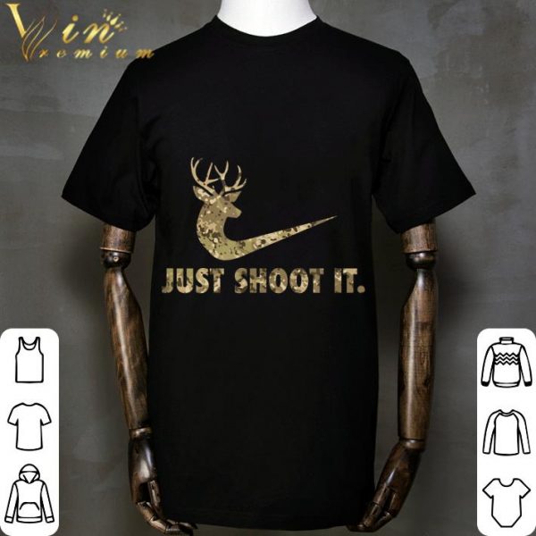 Official Just Shoot It Nike Deer Hunting Camouflage shirt