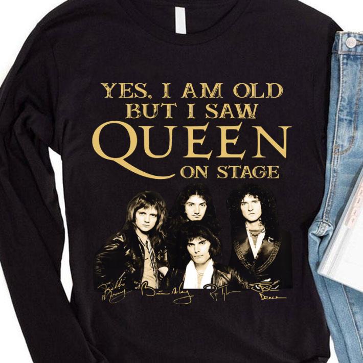 Official Yes I Am Old But I Saw Queen Band Member On Stage Signatures shirt cea4a52f official yes i am old but i saw queen band member on stage signatures shirt 4 - Official Yes I Am Old But I Saw Queen Band Member On Stage Signatures shirt