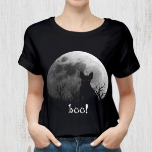 Premium Frenchie Boo Moon shirt 1