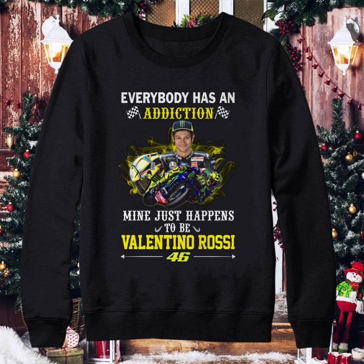d5099f97 awesome valentino rossi 46 everybody has an addiction mine just happens shirt 4 - Awesome Valentino Rossi 46 Everybody Has An Addiction Mine Just Happens shirt
