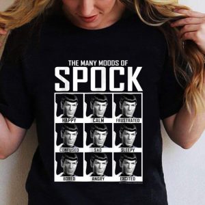 Original Star Trek The Many Moods Of Spock shirt 1