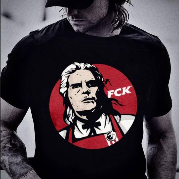 Hot The Witcher Geralt of Rivia FCK KFC shirt