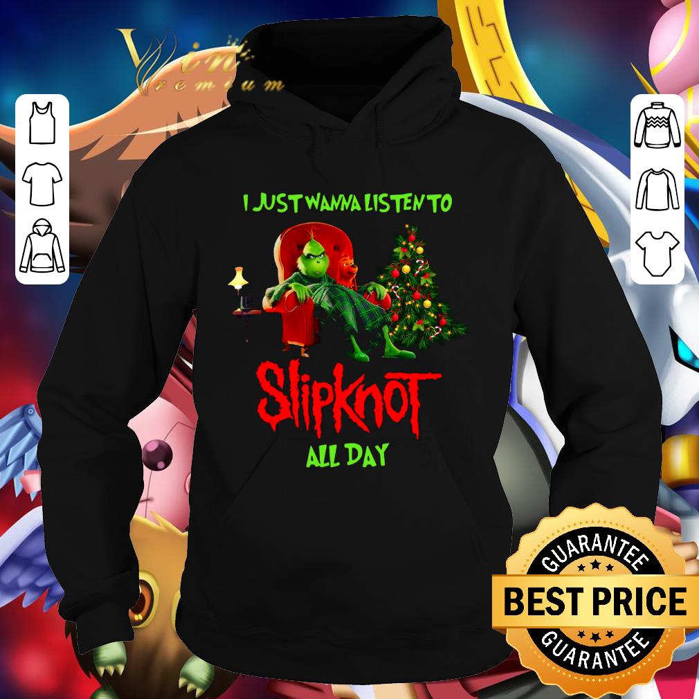 e1d5a779 best grinch and max i just wanna listen to slipknot all day shirt 4 - Best Grinch and Max I Just Wanna Listen To Slipknot All Day shirt