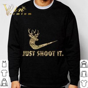 Official Just Shoot It Nike Deer Hunting Camouflage shirt 2