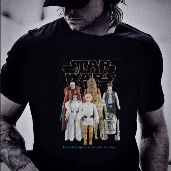 Awesome Star Wars A Long Time AGo In A Galaxy Far Far Away shirt