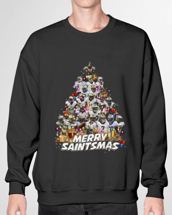 Best New Orleans Saints Merry Saintsmas shirt