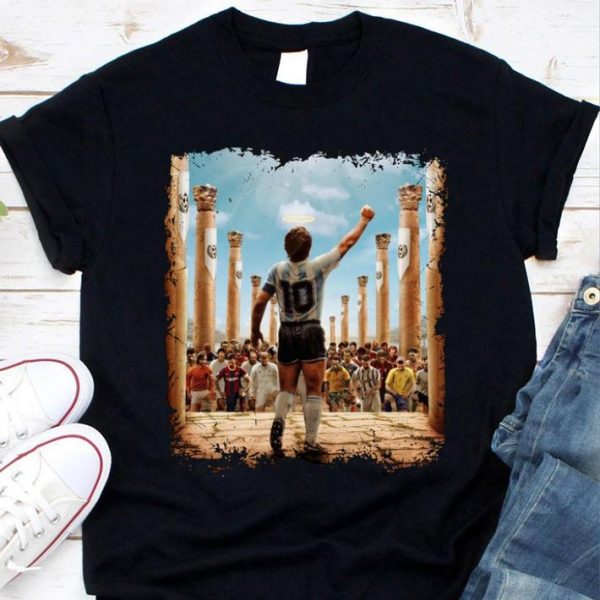 Original Rest In Peace No.10 Maradona Legend Argentina shirt